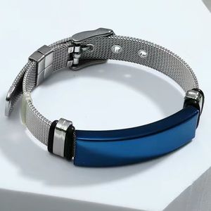 Men’s Titanium Steel Mesh Bracelet
